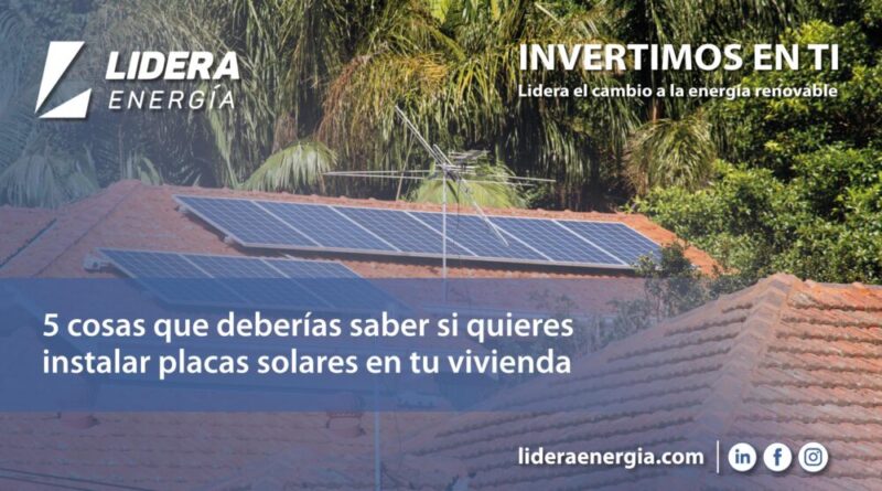 Los cinco errores a evitar a la hora de instalar paneles solares en casa —  idealista/news