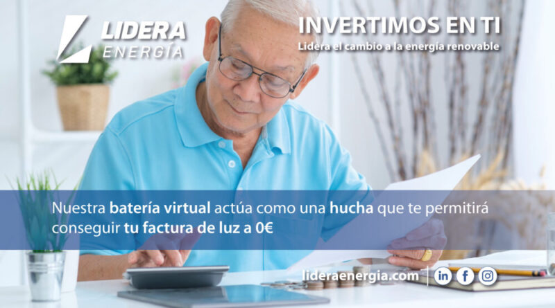 Que es la Batería virtual de Lidera Energia