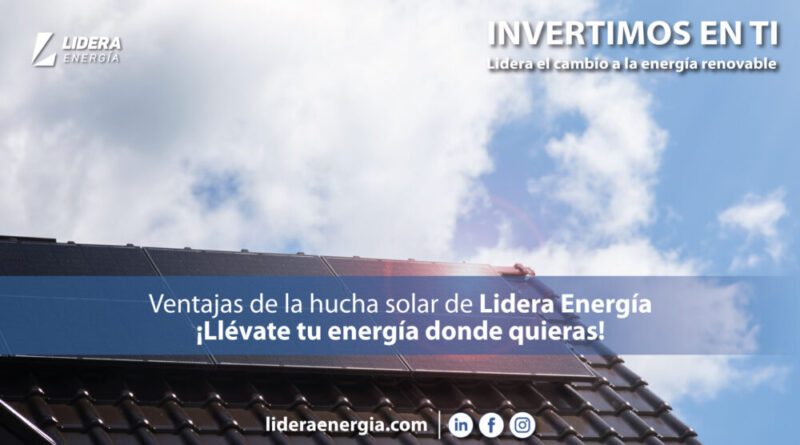 hucha solar de Lidera Energía