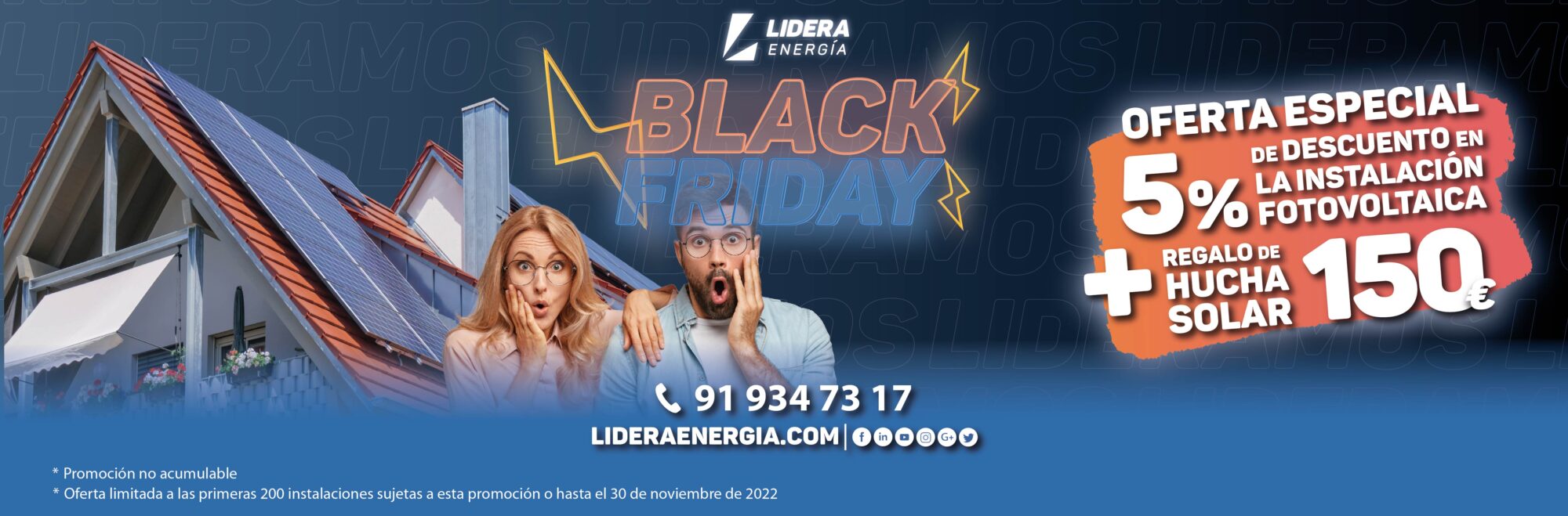 Black friday Lidera Energia