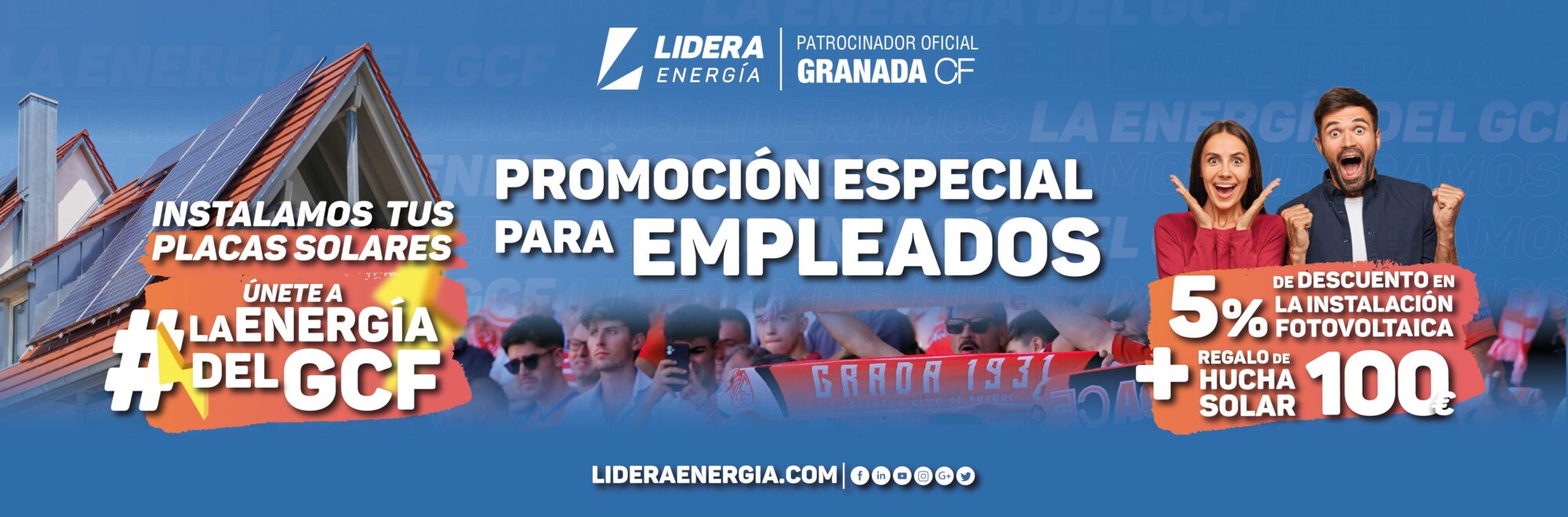 Promoción Empleados Granada Cf yLidera Energia