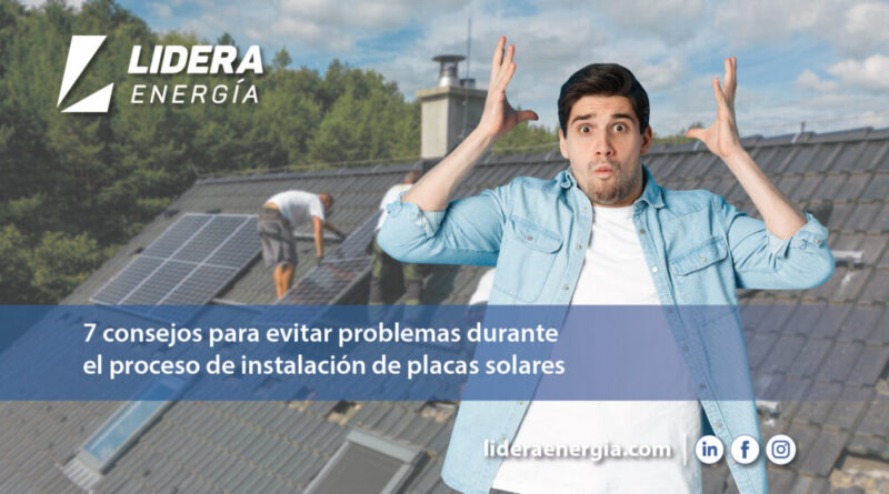 Instalación placas solares