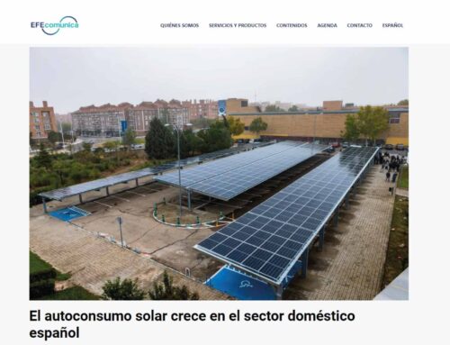 EFE Comunica: El autoconsumo solar crece en el sector doméstico español