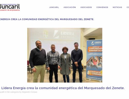 Poligono Juncaríl: Lidera Energía crea la comunidad energética del marquesado del Zenete.