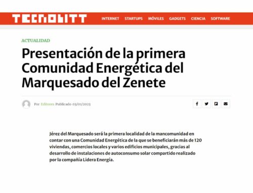 Tecnobitt: Presentación de la primera Comunidad Energética del Marquesado del Zenete