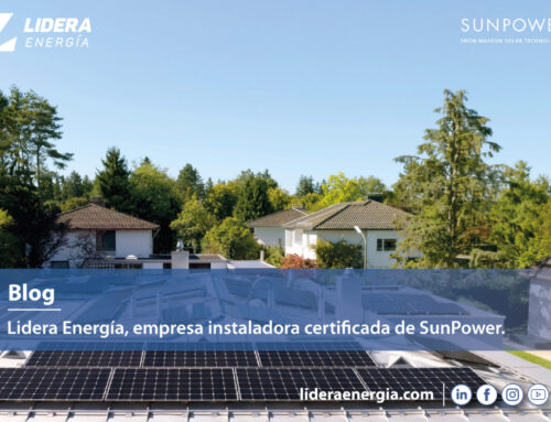 Lidera Energía, empresa instaladora certificada de SunPower