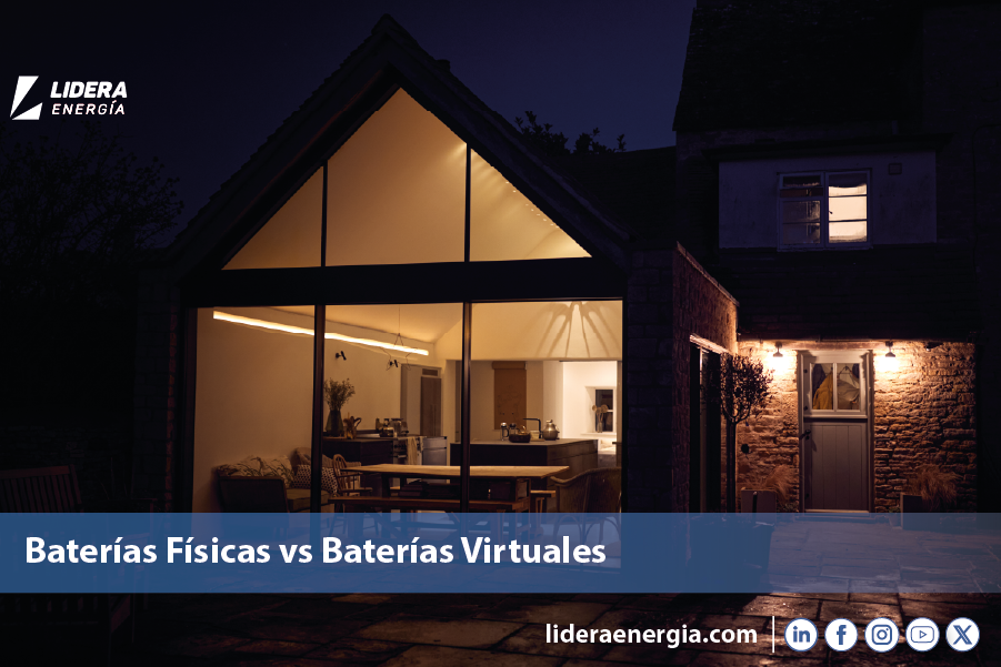 Baterías físicas vs baterías virtuales