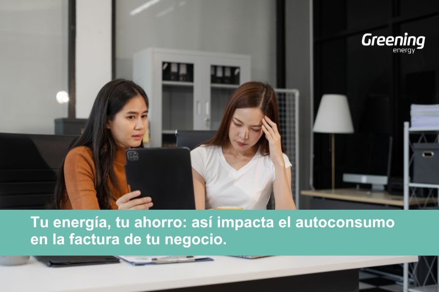Impacto del autoconsumo solar en la factura eléctrica de una empresa
